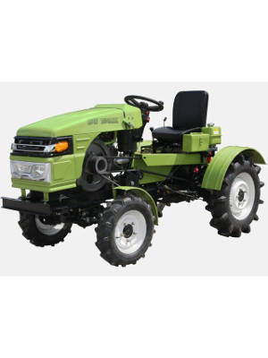 Мототрактор DW154CX (15 л.с., 4х4, гидроусилитель руля, колеса 5,00-12/6,5-16, рем. привод, гидравлика)