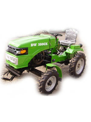 Мототрактор DW 160GX (16 л.с, 2 гидроцилиндра)