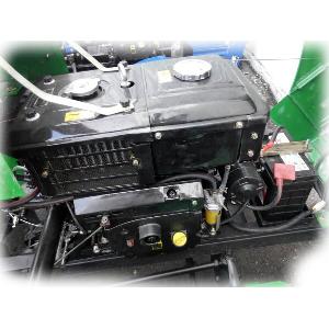 Мототрактор DW 160HX (16 л.с, 2-к гидравлика, регулировка колеи)