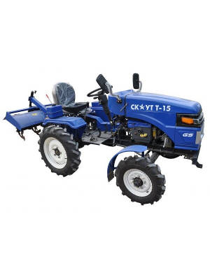 Мототрактор Garden Scout T15 (15 л.с, +фреза +гидравлика +блок. дифференциала)
